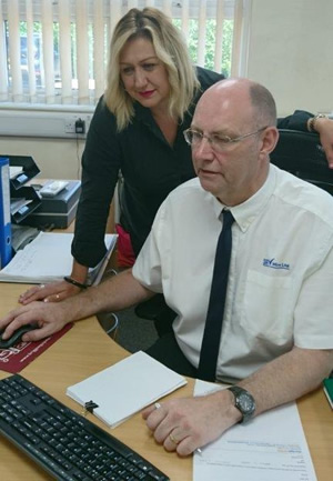 Phil Greenfield and Claire Wakefield